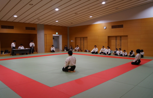 印西道場の稽古風景（躰道という武道）